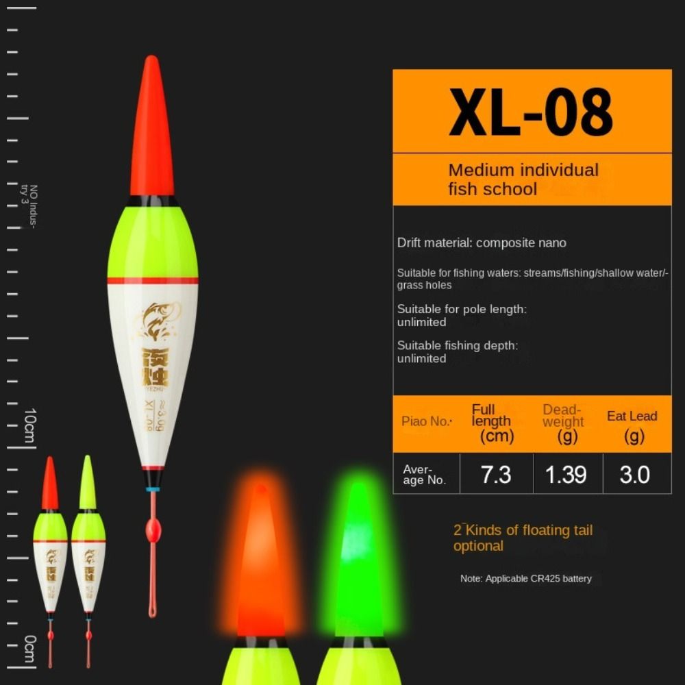 Fishing Light - 50 шт. светодиодных электронных поплавков для