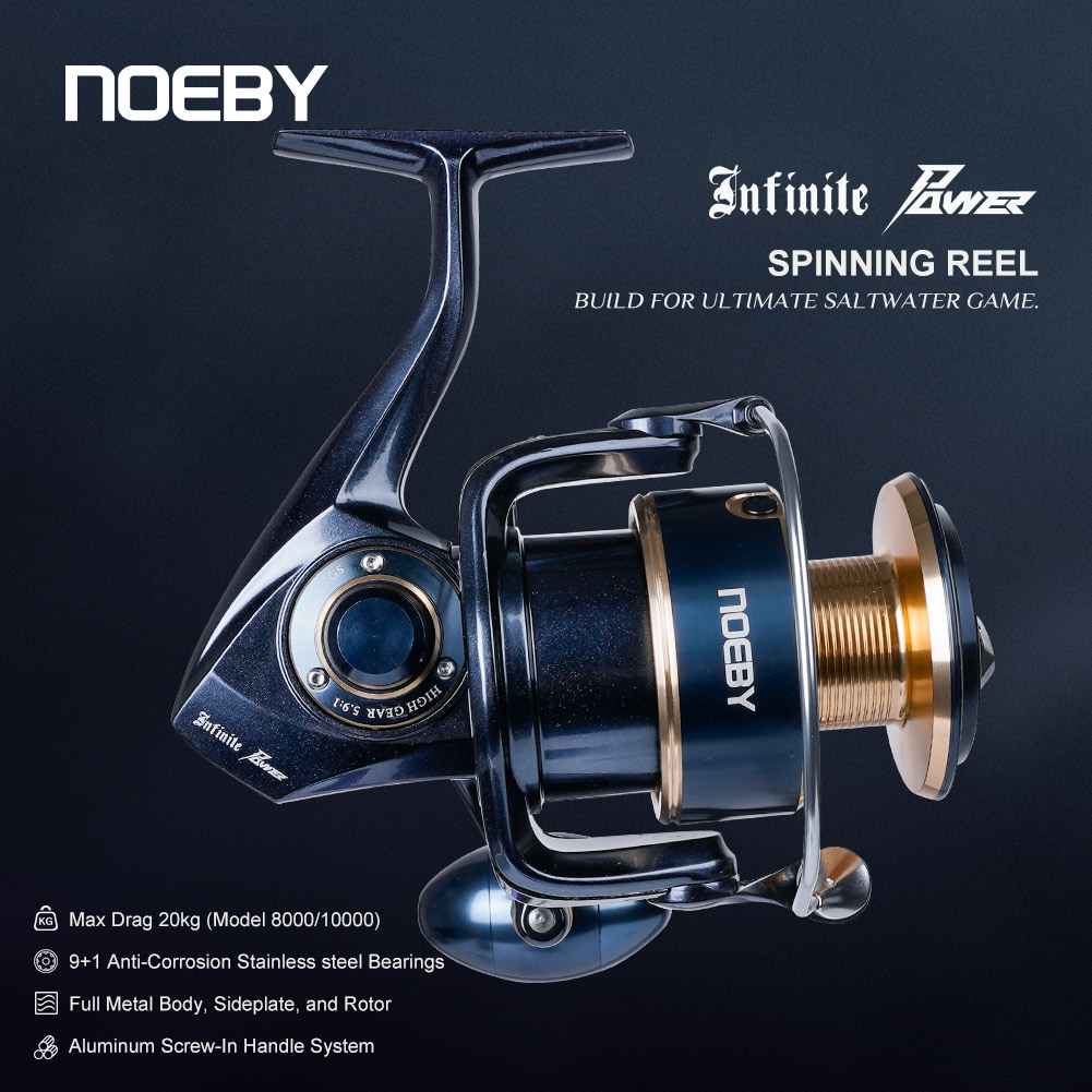 Abu Garcia Reel Max - Спиннинговая катушка Noeby Infinite Power 5000H
