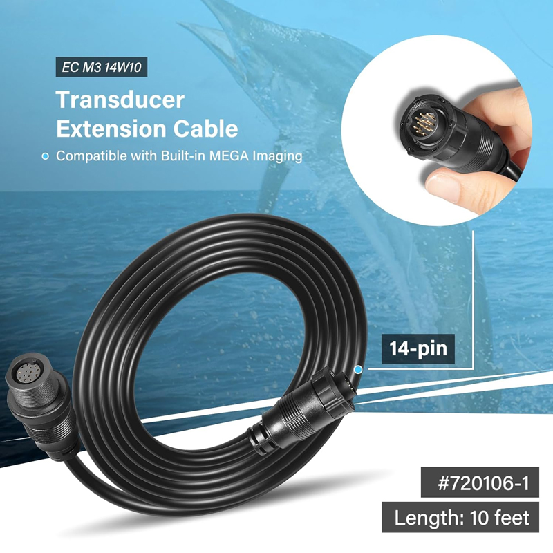 Fish Finder - Удлинительный кабель для датчика 10 футов,