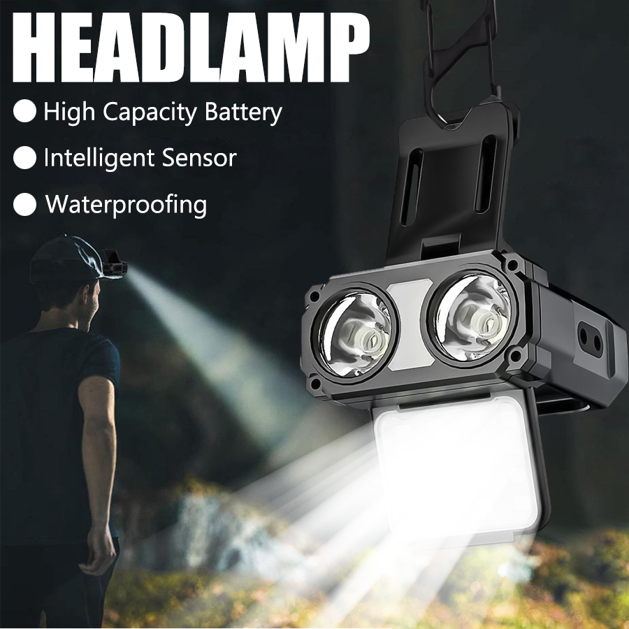 Датчик COB светодиодный налобн – обзор и цена Fishing Light
